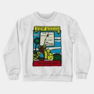 Vintage New Mexico Decal Crewneck Sweatshirt